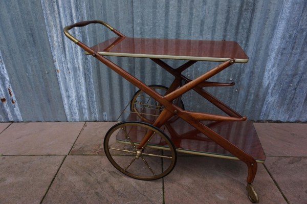 Cesare Lacca serving bar cart trolley-01